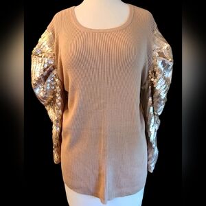 NWOT Cato size XL gold top